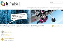 Tablet Screenshot of infra.net